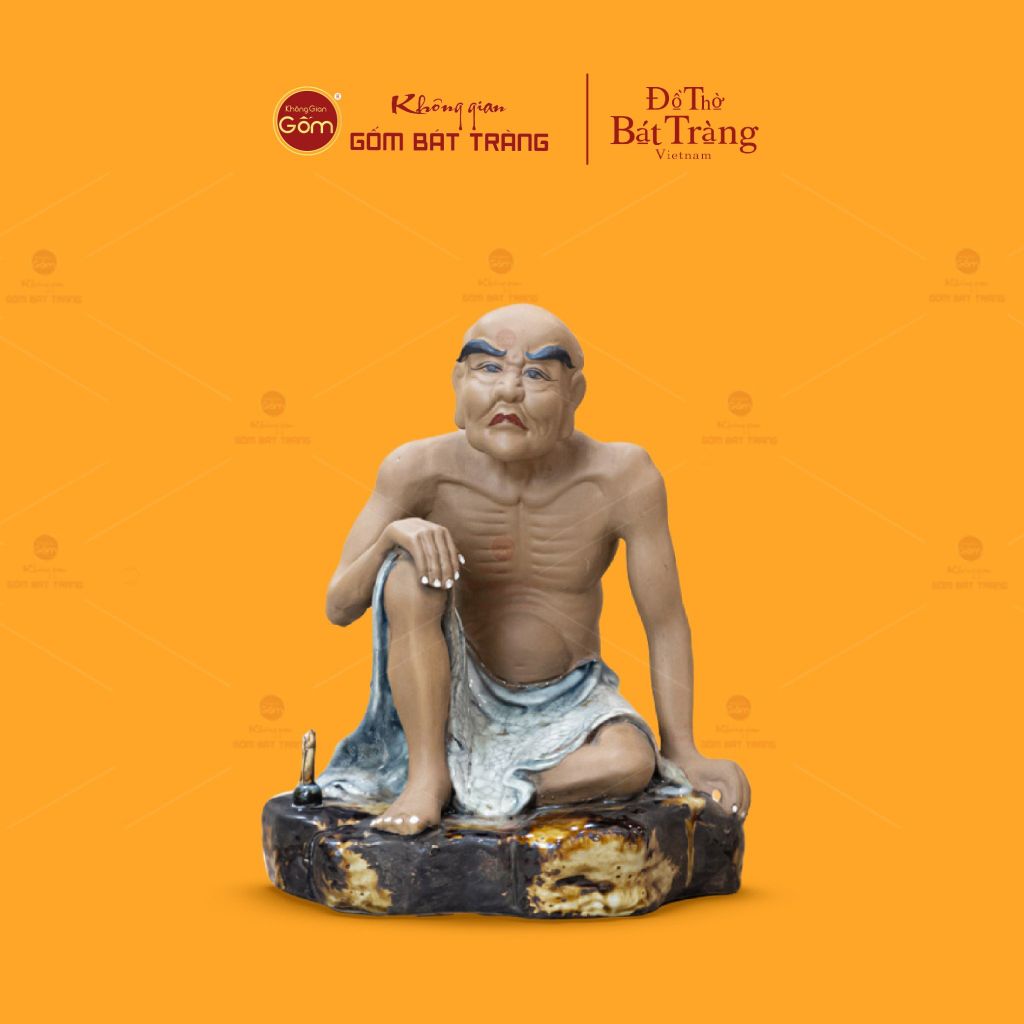 Bộ Tượng Men Rạn Thập Bát La Hán