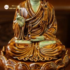 Bộ Tượng Sa Bà Tam Thánh Ngồi Có Đế