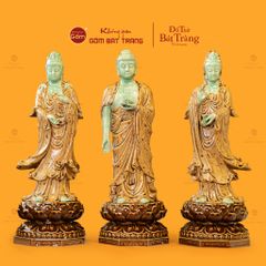 Bộ Tượng Tây Phương Tam Thánh Phật