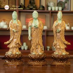 Bộ Tượng Tây Phương Tam Thánh Phật