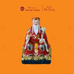 Bộ Tượng Thần Tài Thổ Địa Ghế Đá Áo Đỏ