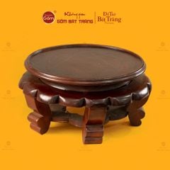 Cặp Đôn Gỗ Có Chân (Đôn Gỗ Kê Lộc Bình)