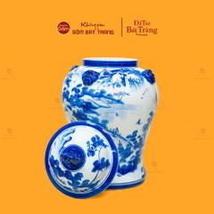 Chóe Men Lam Họa Tiết Sơn Thủy