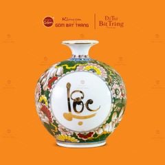 Bình Hút Lộc Lộc Sinh Phúc Vinh Tứ Hoa Phú Quý Lục Bảo Vẽ Vàng
