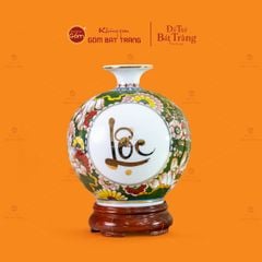 Bình Hút Lộc Lộc Sinh Phúc Vinh Tứ Hoa Phú Quý Lục Bảo Vẽ Vàng