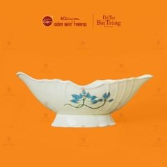 Bát Đựng Gà Cúng Hoa Sen Xanh
