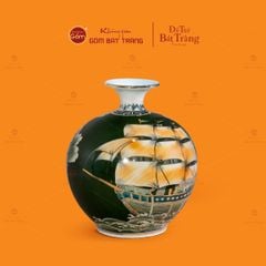 Bình Hút Lộc Thuận Buồm Xuôi Gió Thanh Liên Bình An Lục Bảo Vẽ Vàng