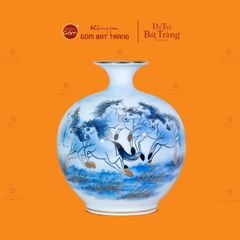 Bình Hút Lộc Thuận Buồm Xuôi Gió Mã Đáo Thành Công Bạch Bảo Vẽ Vàng