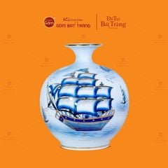 Bình Hút Lộc Thuận Buồm Xuôi Gió Mã Đáo Thành Công Bạch Bảo Vẽ Vàng