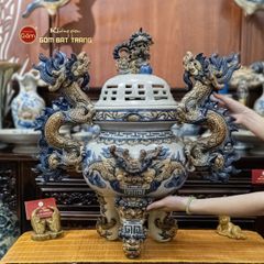 Đỉnh Hương Thờ Men Rạn