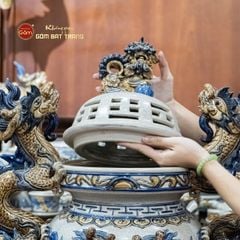 Đỉnh Hương Thờ Men Rạn