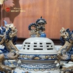 Đỉnh Hương Thờ Men Rạn