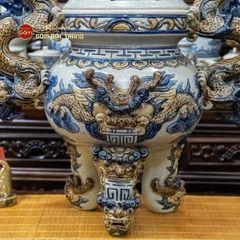 Đỉnh Hương Thờ Men Rạn