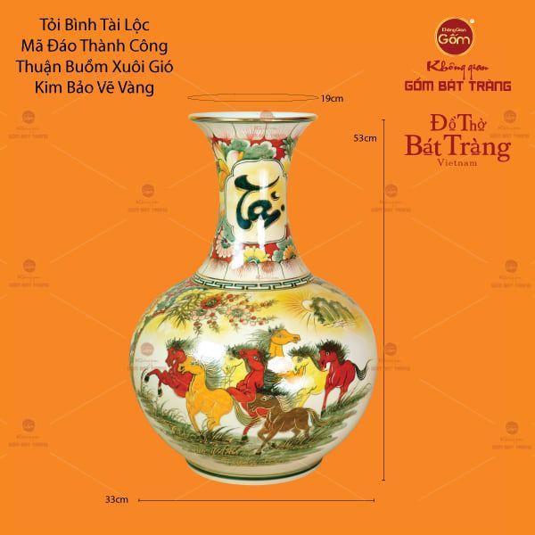 Tỏi Bình Tài Lộc Kim Bảo Vẽ Vàng Mã Đáo Thành Công Thuận Buồm Xuôi Gió