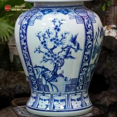 Chóe Men Lam Họa Tiết Tứ Cảnh