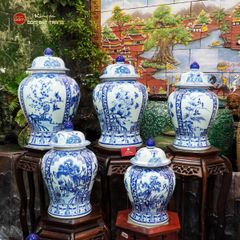 Chóe Men Lam Họa Tiết Tứ Cảnh