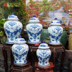 Chóe Men Lam Vẽ Tay Họa Tiết Hoa Sen Trắng
