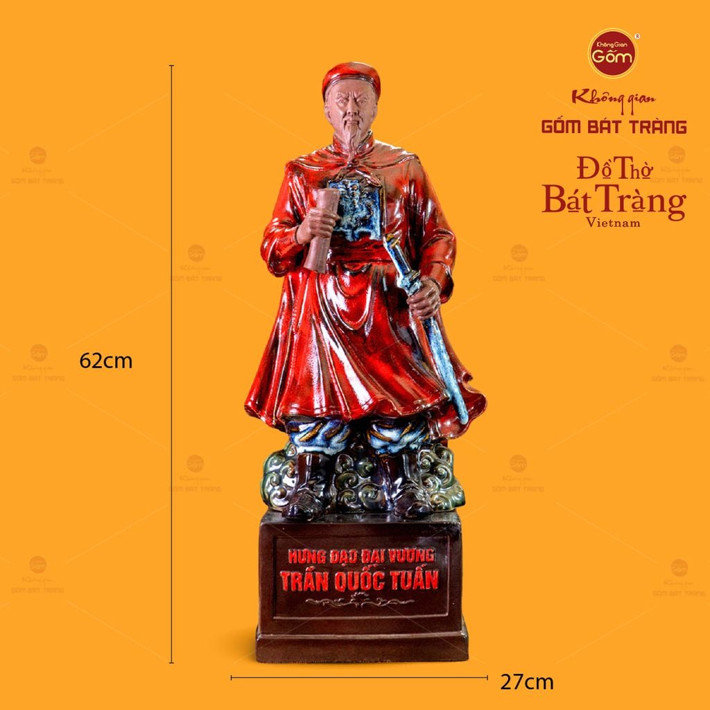 Tượng Đức Thánh Trần Hưng Đạo