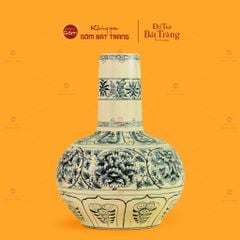 Bình Hoa Lam Âm Dương Cha