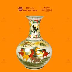 Tỏi Bình Tài Lộc Kim Bảo Vẽ Vàng Thuận Buồm Xuôi Gió Mã Đáo Thành Công