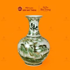 Tỏi Bình Huỳnh Bảo Vẽ Vàng Tài Lộc Thuận Buồm Xuôi Gió Mã Đáo Thành Công