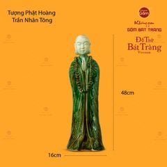 Tượng Phật Hoàng Trần Nhân Tông