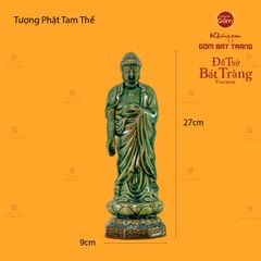 Bộ 3 Tượng Phật Tam Thế