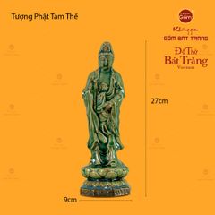 Bộ 3 Tượng Phật Tam Thế