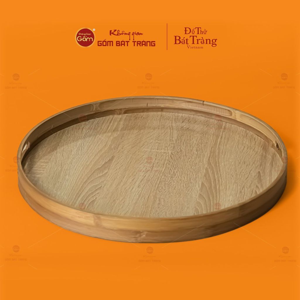Bộ Mâm Cúng Hoa Mặt Trời Men Ngọc Trai