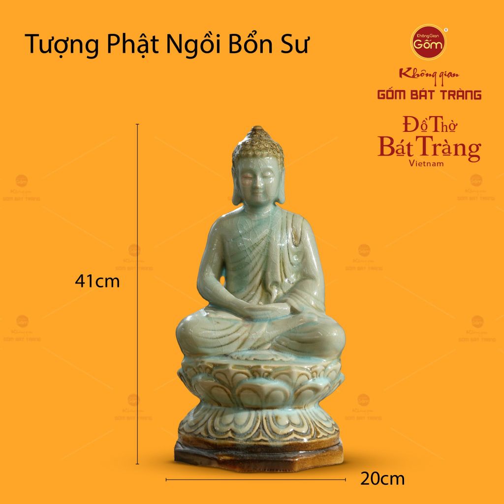 Tượng Phật Ngồi Bổn Sư Thích Ca