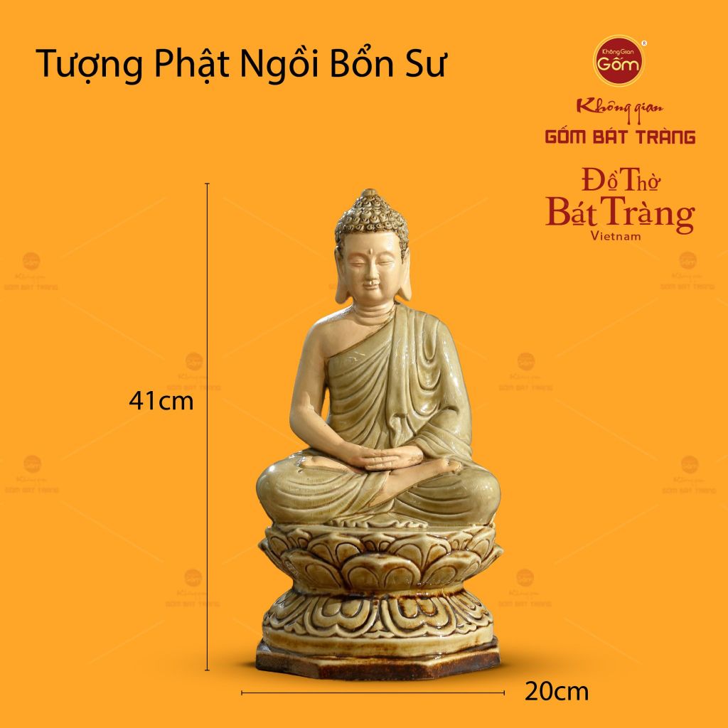 Tượng Phật Ngồi Bổn Sư Thích Ca