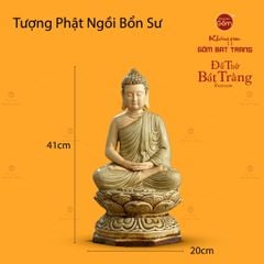 Tượng Phật Ngồi Bổn Sư Thích Ca