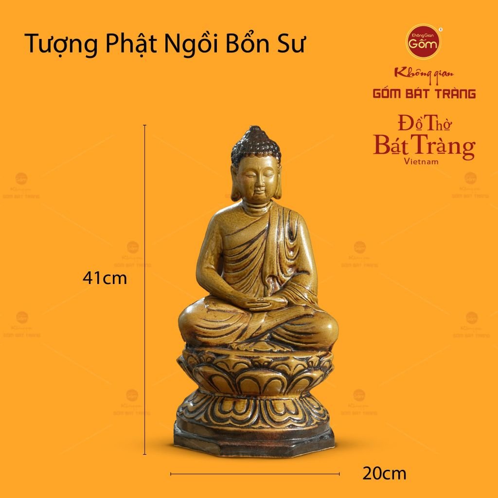 Tượng Phật Ngồi Bổn Sư Thích Ca