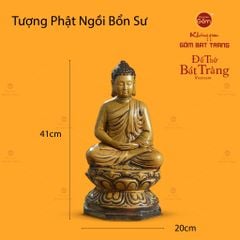 Tượng Phật Ngồi Bổn Sư Thích Ca