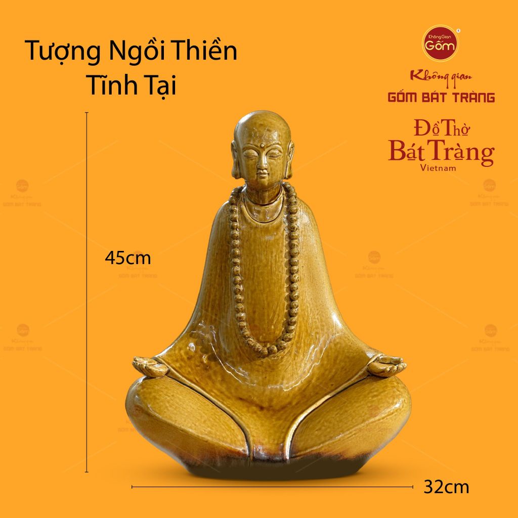 Tượng Ngồi Thiền Tĩnh Tại
