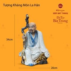 Bộ Tượng Men Rạn Thập Bát La Hán