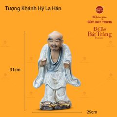 Bộ Tượng Men Rạn Thập Bát La Hán