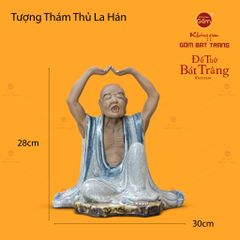 Bộ Tượng Men Rạn Thập Bát La Hán