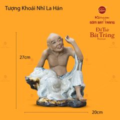 Bộ Tượng Men Rạn Thập Bát La Hán