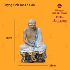 Bộ Tượng Men Rạn Thập Bát La Hán