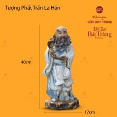 Bộ Tượng Men Rạn Thập Bát La Hán