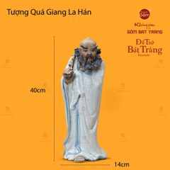 Bộ Tượng Men Rạn Thập Bát La Hán