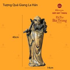 Bộ Tượng Men Vàng Cổ Thập Bát La Hán