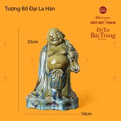 Bộ Tượng Men Ngọc Thập Bát La Hán