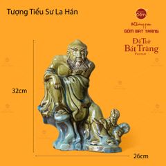 Bộ Tượng Men Ngọc Thập Bát La Hán