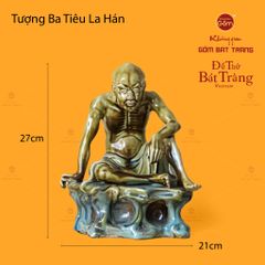 Bộ Tượng Men Ngọc Thập Bát La Hán
