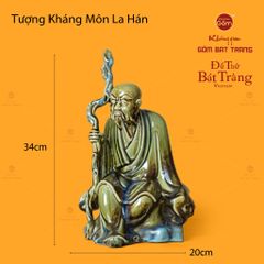 Bộ Tượng Men Ngọc Thập Bát La Hán
