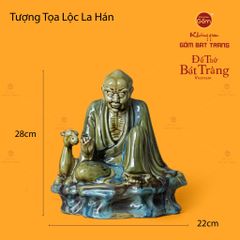 Bộ Tượng Men Ngọc Thập Bát La Hán