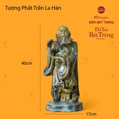 Bộ Tượng Men Ngọc Thập Bát La Hán