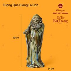 Bộ Tượng Men Ngọc Thập Bát La Hán
